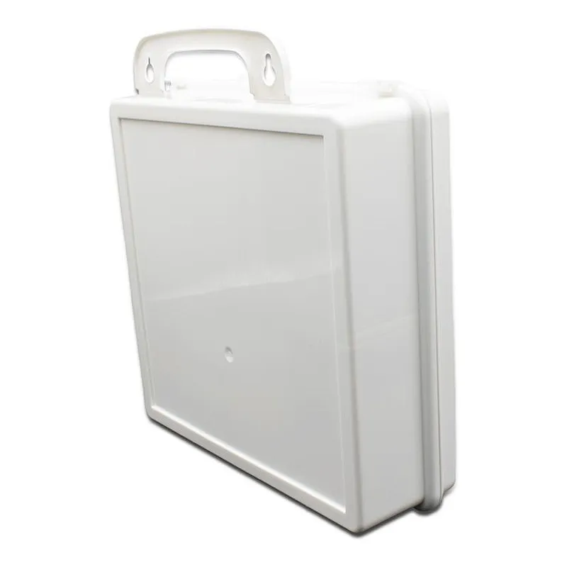 OP Wholesale Factory Approved Portable White Plastic Case First Aid Kit Tool Box Case With Handle